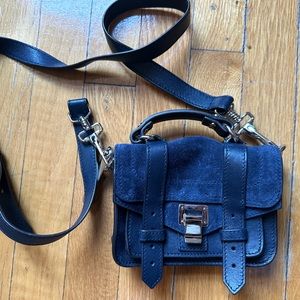 Proenza Schouler - PS1 Mini Suede Crossbody Bag